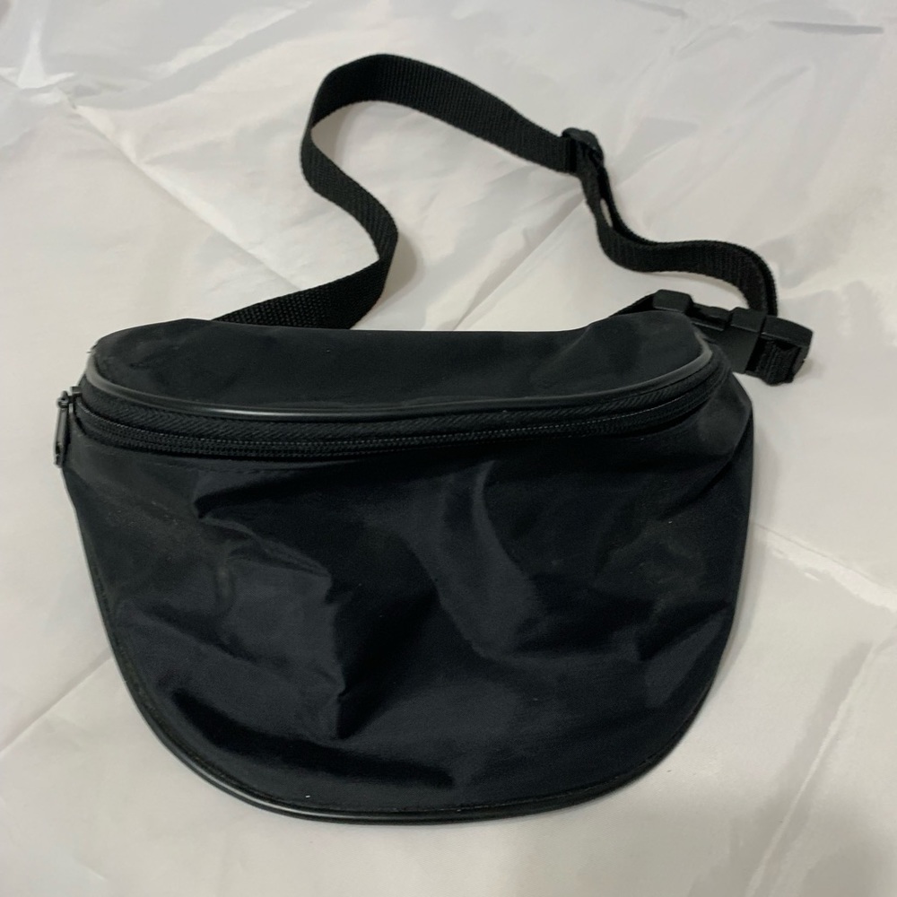Black Fannie Pack with Adjustable Strap